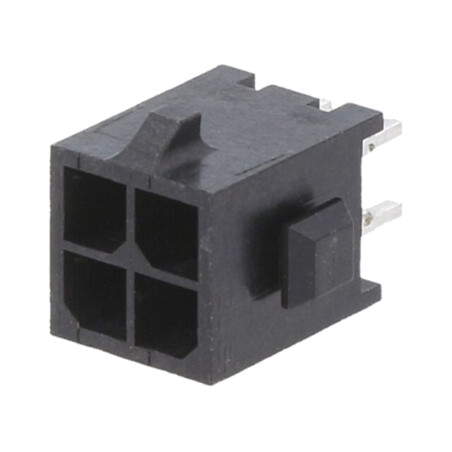 Conector: cablu-placă; soclu; tată; PIN: 4; Micro MATE-N-LOK; drept