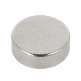 Magnet: fix; neodim; 5,5N; Ø: 6mm; H: 2mm