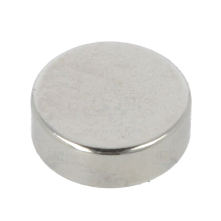 Magnet: fix; neodim; 5,5N; Ø: 6mm; H: 2mm