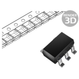 IC: power switch; high-side; 1,2A; Ch: 1; MOSFET; SMD; SOT23-5