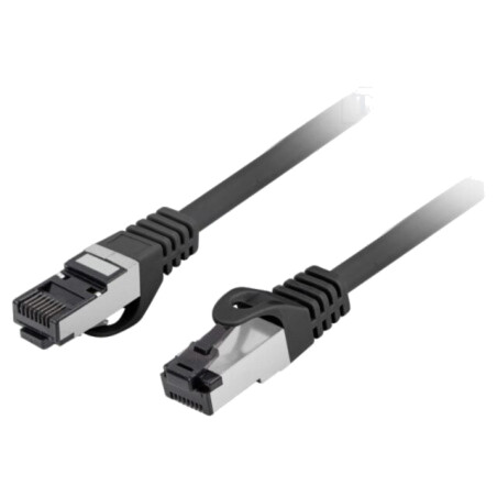 Patch cord; RJ45 mufă,din ambele părţi; S/FTP; Cat 8.1; litat; Cu