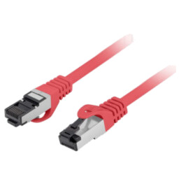 Patch cord; RJ45 mufă,din ambele părţi; S/FTP; Cat 8.1; litat; Cu