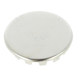 Capac de protecţie; H: 10,3mm; Diam.flanşă: 39,7mm; oţel
