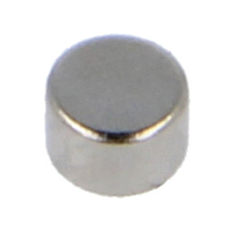 Magnet: fix; neodim; 1,5N; Ø: 3mm; H: 2mm