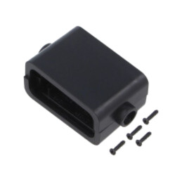 Carcasă: universală; X: 24mm; Y: 55mm; Z: 32mm; ABS; neagră; UL94V-0