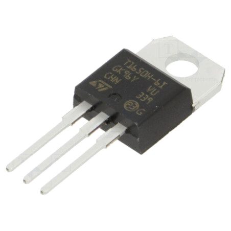 Triac; 600V; 16A; D2PAK; Igt: 50mA; Ifsm: 168A; high temperature
