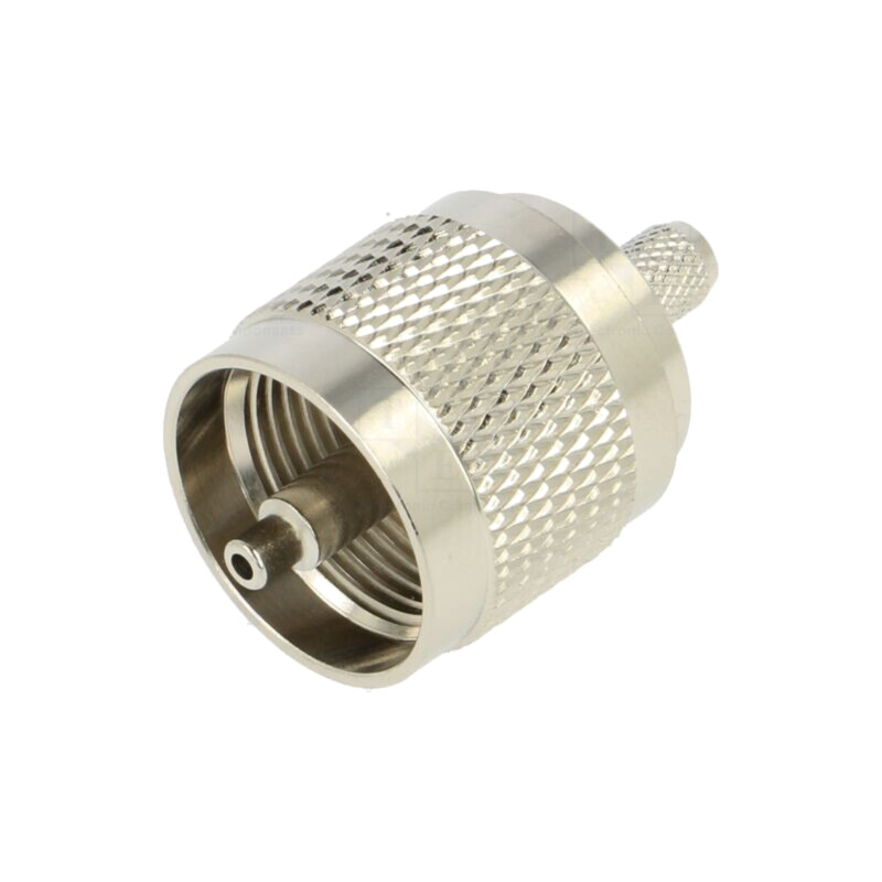 Conector: UHF (SO-239); mufă; tată; drept; lipire,crimpat; PS; 50Ω Conector: UHF (SO-239); mufă; tată; drept; lipire,crimpat; PS; 50Ω