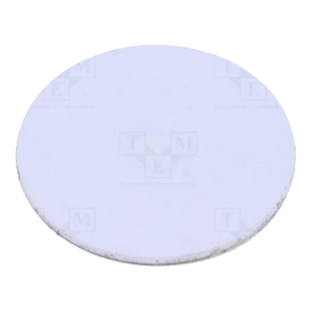 RFID sticker; 13.56MHz; ISO: ISO 18000-3,ISO15693; 112BROM; Ø25mm