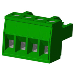 Conector: regletă de conexiuni deconectabilă; mufă; mamă; 12A