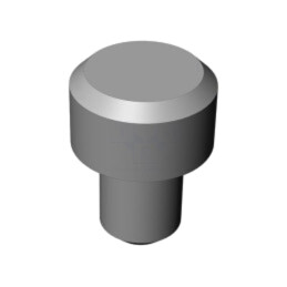Ştift de montare; Ø: 5mm; L: 6,8mm; neagră