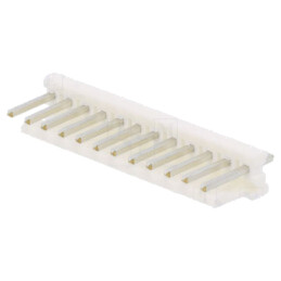 Conector: cablu-placă; soclu; tată; MTA-156; PIN: 12; drept; THT