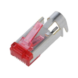 Conector: RJ45; mufă; TM21P; PIN: 8; Cat: 5e; 8p8c; 25AWG÷24AWG; IDC