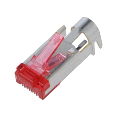Conector: RJ45; mufă; TM21P; PIN: 8; Cat: 5e; 8p8c; 25AWG÷24AWG; IDC