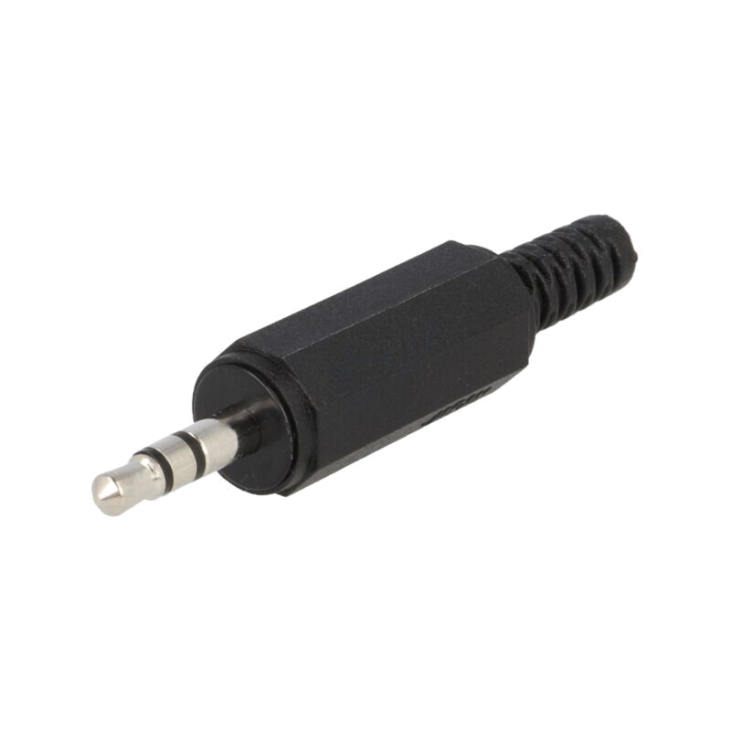 Conector: Jack 3,5mm; mufă; tată; stereo,cu manşon; piste: 3; drept Conector: Jack 3,5mm; mufă; tată; stereo,cu manşon; piste: 3; drept