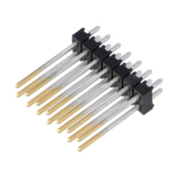 Conector: şiruri pini; şir pini; tată; PIN: 14; drept; THT; 2,54mm