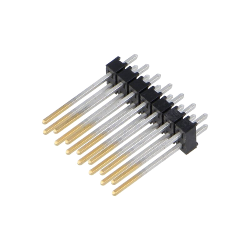 Conector: şiruri pini; şir pini; tată; PIN: 14; drept; THT; 2,54mm Conector: şiruri pini; şir pini; tată; PIN: 14; drept; THT; 2,54mm