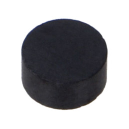 Magnet: fix; ferită (metal greu); 1,7N; Ø: 8mm; H: 4mm