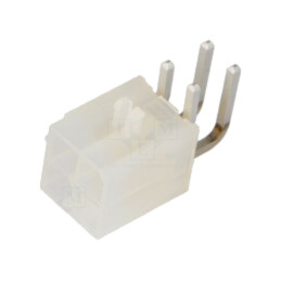Conector: cablu-placă; soclu; tată; PIN: 4; Mini-Fit Jr; 13A; THT