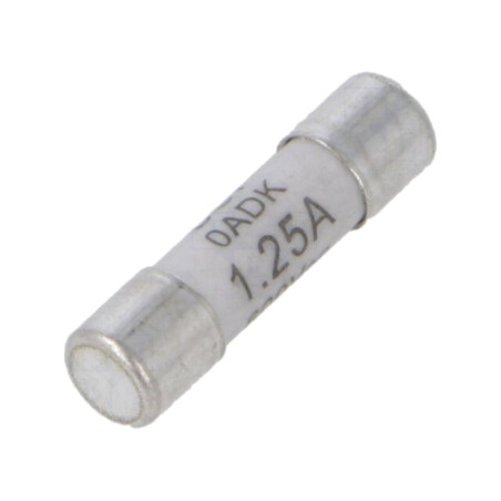 Siguranţă: siguranţă; 1,25A; 500VAC; întârziere; 5x20mm; 0ADKC