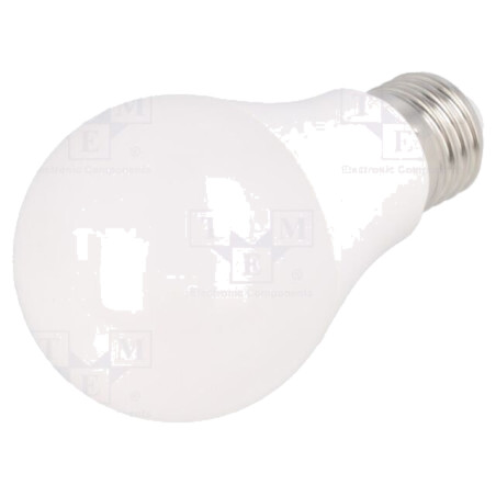 Lampă LED; alb cald; E27; 230VAC; 8,5W; 200°; 3000K