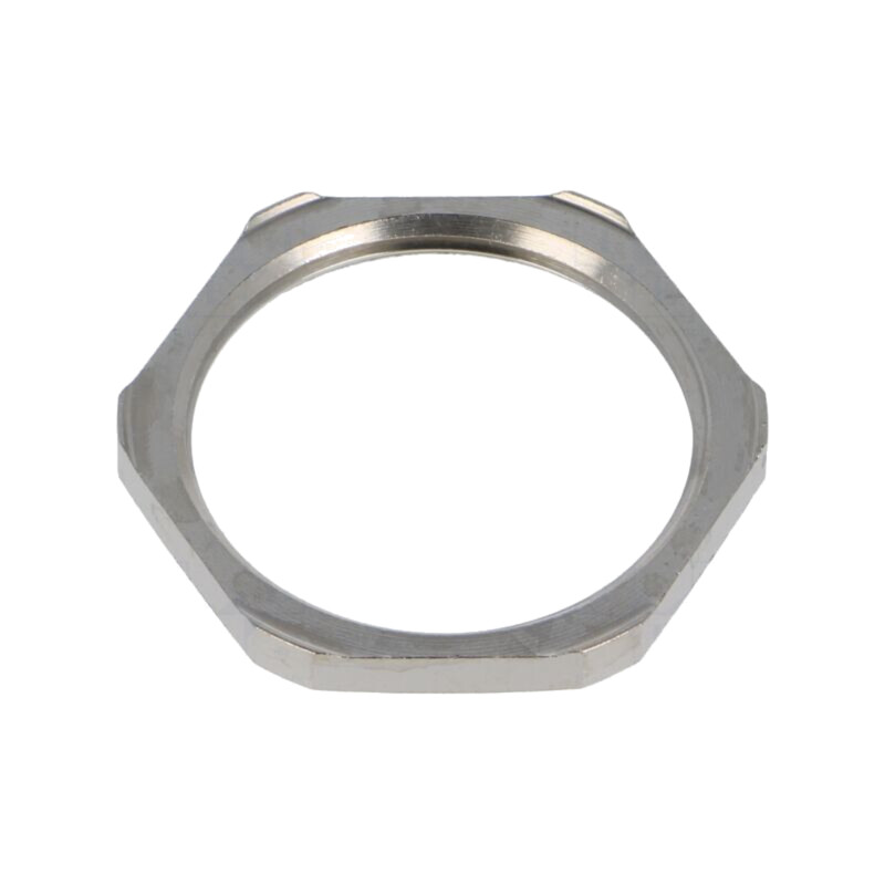 Piuliţă; cu împământare; M32; alamă; 36mm; Filet: metrică; Pas: 1,5 Piuliţă; cu împământare; M32; alamă; 36mm; Filet: metrică; Pas: 1,5