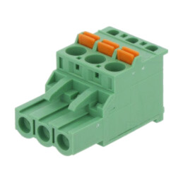 Conector: regletă de conexiuni deconectabilă; mufă; mamă; 20A