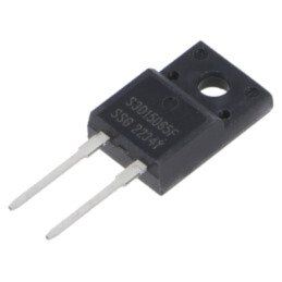 Diodă: redresoare Schottky; SiC; THT; 650V; 15A; ITO220AC; Ufmax: 2V