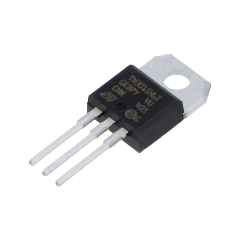 Tiristor; 600V; Ifmax: 30A; 19A; Igt: 15mA; TO220ABIns; THT; tub Tiristor; 600V; Ifmax: 30A; 19A; Igt: 15mA; TO220ABIns; THT; tub