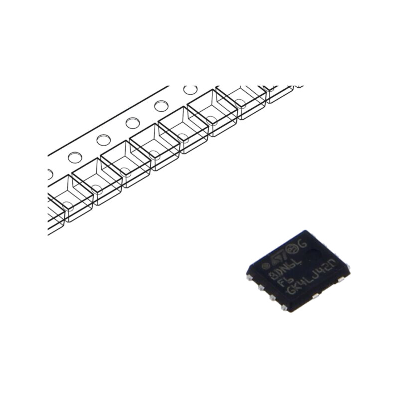 Tranzistor: N-MOSFET x2; unipolar; 60V; 32A; Idm: 128A; 55W Tranzistor: N-MOSFET x2; unipolar; 60V; 32A; Idm: 128A; 55W