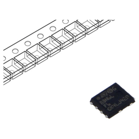 Tranzistor: N-MOSFET x2; unipolar; 60V; 32A; Idm: 128A; 55W