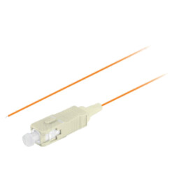 Dispozitiv pentru fibră optică; OM2; SC/UPC; 2m; LSZH; portocalie