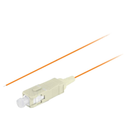 Dispozitiv pentru fibră optică; OM2; SC/UPC; 2m; LSZH; portocalie
