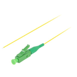 Dispozitiv pentru fibră optică; LC/APC; 2m; LSZH; galben