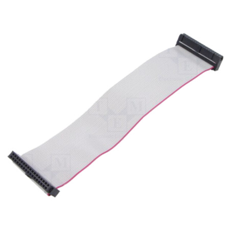 Cablu panglică cu conectori IDC; P.cablu-bandă: 1,27mm; 0,2m