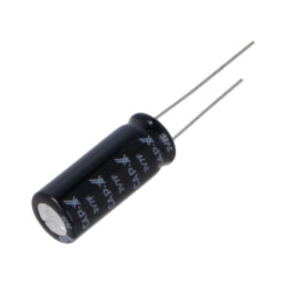 Supercondensator; THT; 7F; 3VDC; -10÷30%; Ø10x25mm; -40÷65°C; EDLC