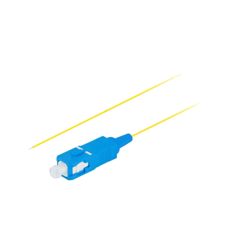 Dispozitiv pentru fibră optică; SC/UPC; 2m; LSZH; galben