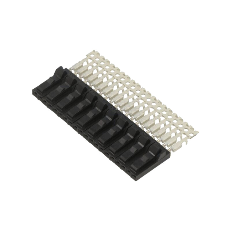 Conector: cablu-placă; mufă; mamă; PIN: 2; AMPMODU MTE; IDC; 2,54mm Conector: cablu-placă; mufă; mamă; PIN: 2; AMPMODU MTE; IDC; 2,54mm