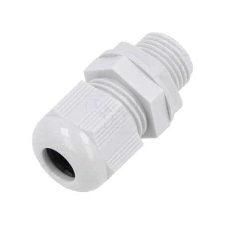 Garnitură de etanşare; M25; 1,5; IP68; poliamidă; gri deschis