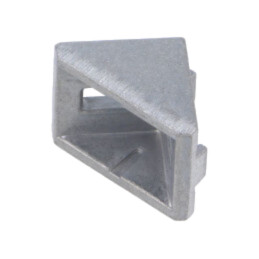 Colţar; pt.profile; Lăţime cant: 6mm; W: 18mm; H: 18mm; L: 18mm