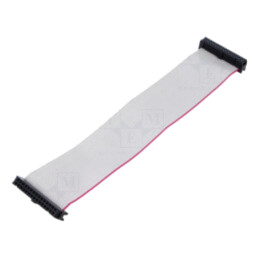 Cablu panglică cu conectori IDC; P.cablu-bandă: 1,27mm; 0,2m