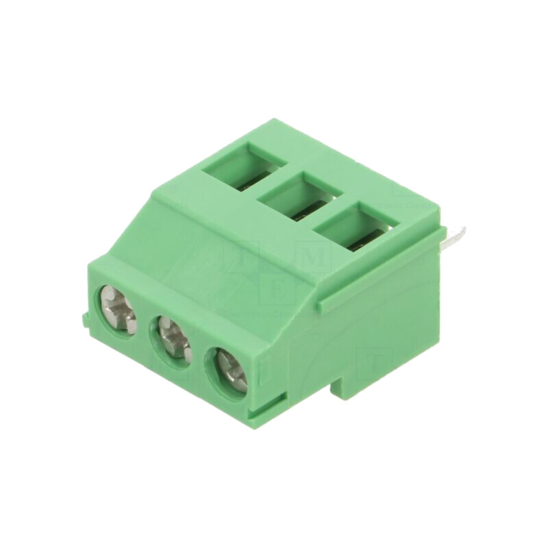 Conector: regletă de conexiuni pt.PCB; Terminal; 16A; 300V; PIN: 3 Conector: regletă de conexiuni pt.PCB; Terminal; 16A; 300V; PIN: 3
