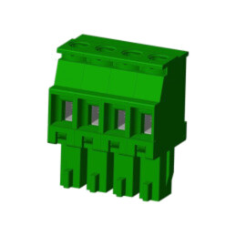 Conector: regletă de conexiuni deconectabilă; mufă; mamă; TS; 8A