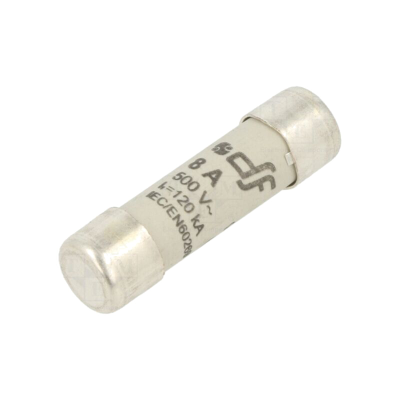 Siguranţă: siguranţă; 8A; 500VAC; 250VDC; gG; 10,3x38mm Siguranţă: siguranţă; 8A; 500VAC; 250VDC; gG; 10,3x38mm