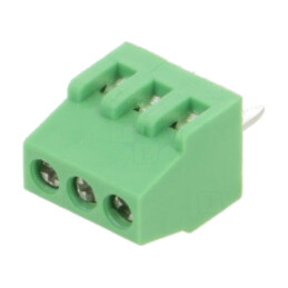 Conector: regletă de conexiuni pt.PCB; Terminal; 6A; 150V; PIN: 3