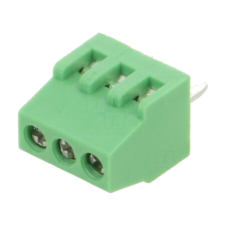 Conector: regletă de conexiuni pt.PCB; Terminal; 6A; 150V; PIN: 3