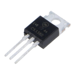 Tranzistor: NPN; bipolar; 450V; 5A; 75W; TO220AB