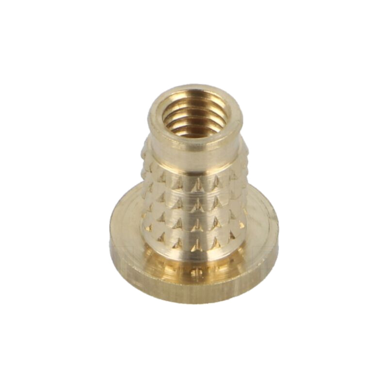 Adaos filetat; alamă; M5; BN 37898; Lung: 10,1mm; pt.plastic Adaos filetat; alamă; M5; BN 37898; Lung: 10,1mm; pt.plastic