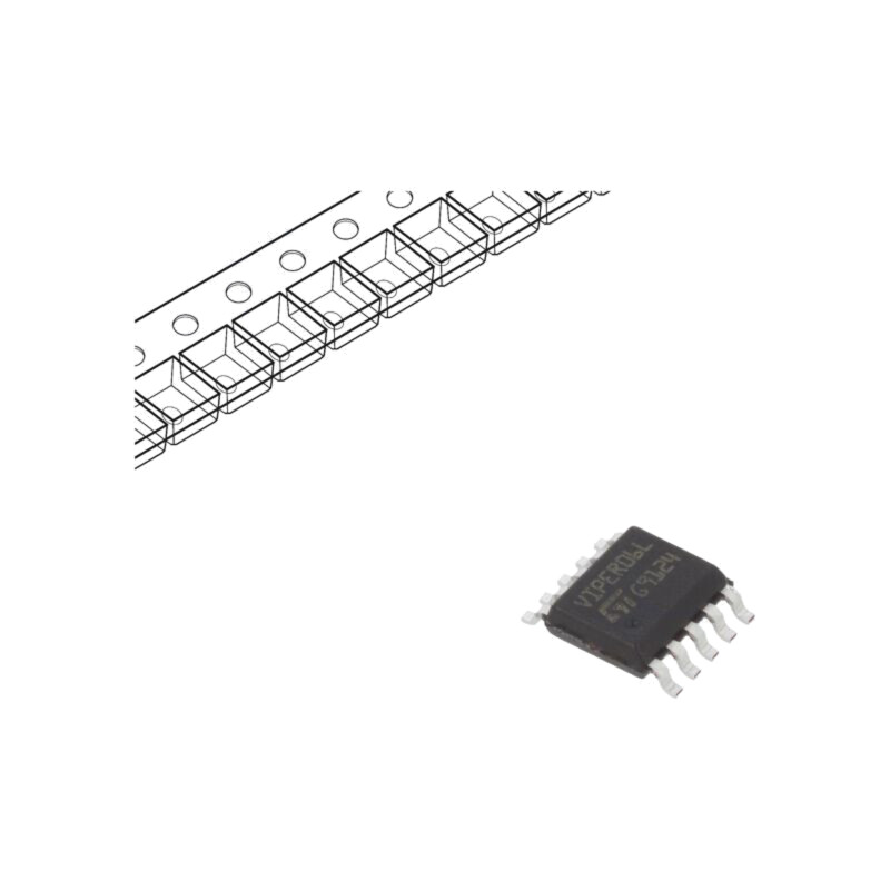 IC: driver; buck,flyback; AC/DC switcher,controler PWM; SSO10; 1A IC: driver; buck,flyback; AC/DC switcher,controler PWM; SSO10; 1A