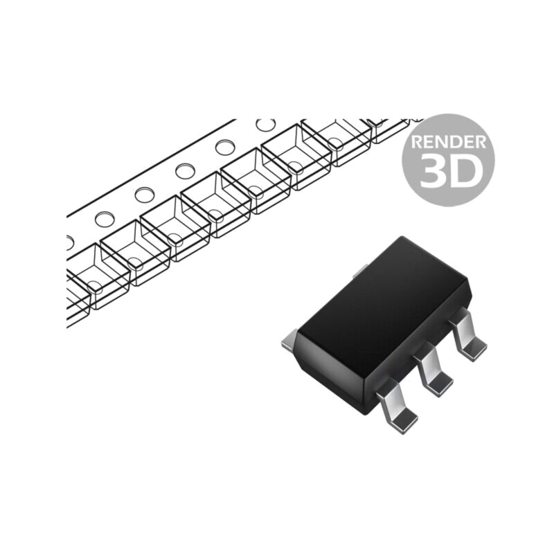 IC: amplificator operaţional; 2,8MHz; Ch: 1; SOT23-5; 2,7÷6VDC IC: amplificator operaţional; 2,8MHz; Ch: 1; SOT23-5; 2,7÷6VDC