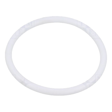 Garnitură O-ring; silicon; Thk: 5mm; Øint: 65mm; albă; -60÷160°C